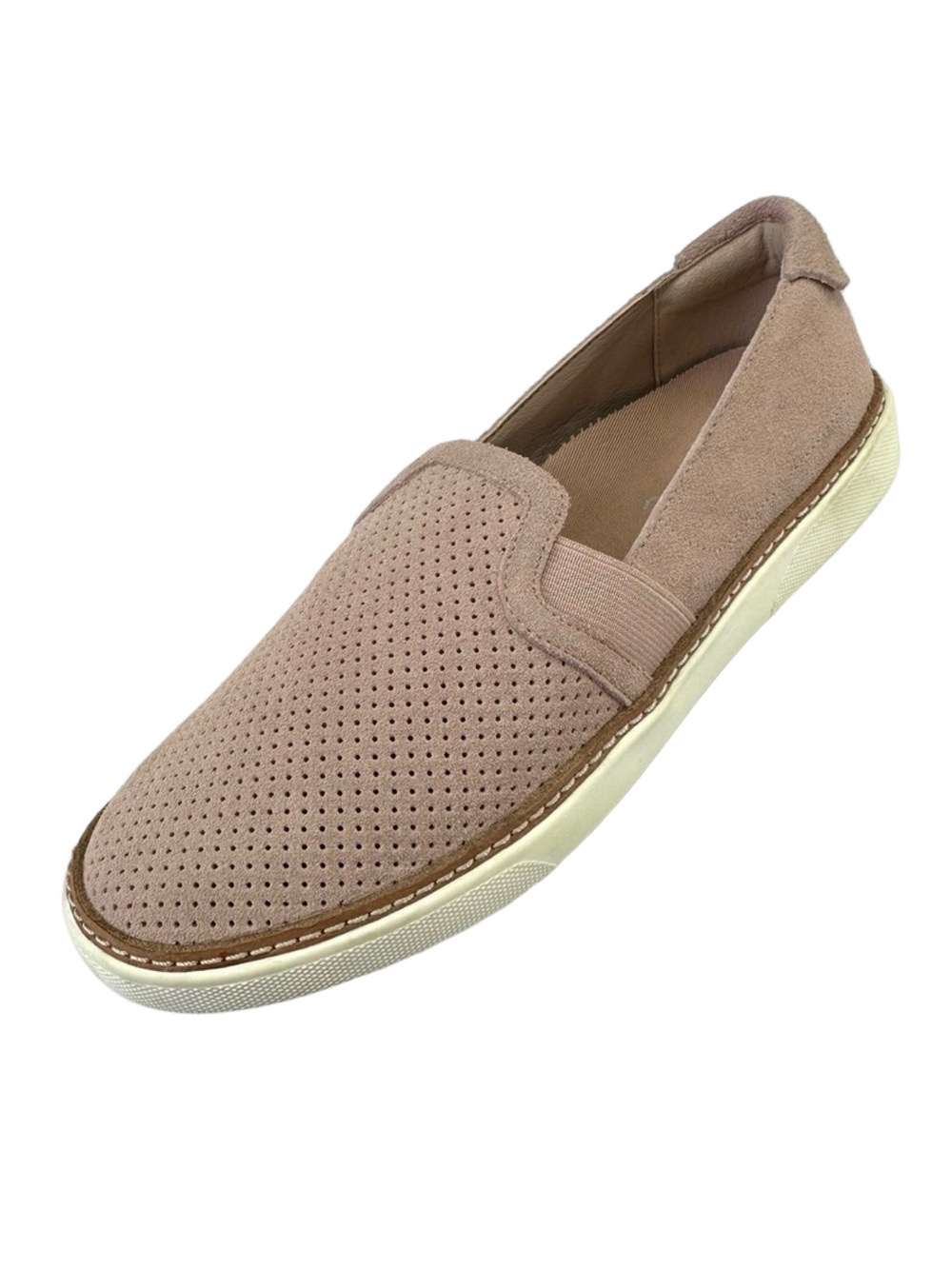 Vionic pink slip on sneaker loafers Womens Size 6 perforated comfort blush pink